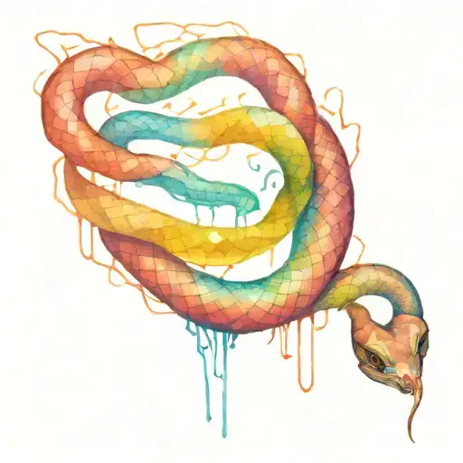 Cool Cool Cool Tight Tight Tight Snake Skin Dress