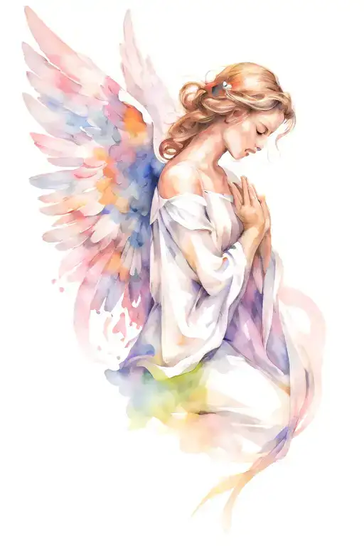 Angel Praying