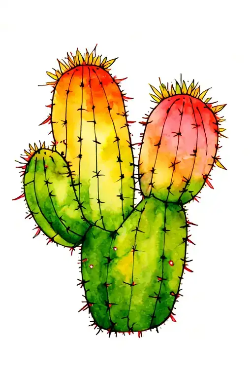 Saguaro Cactus Shaped Like Rj