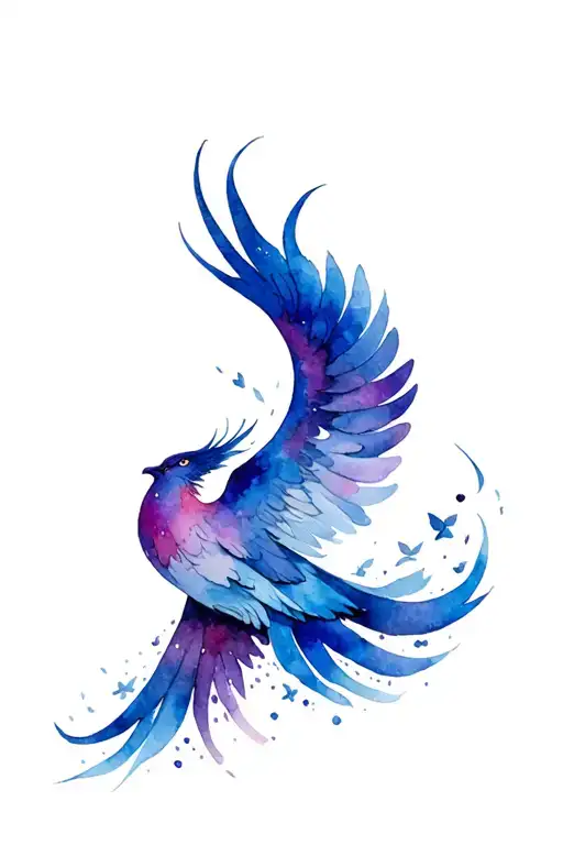 Phoenix Rising From Ashes