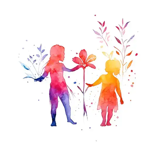 Children And Polynesian