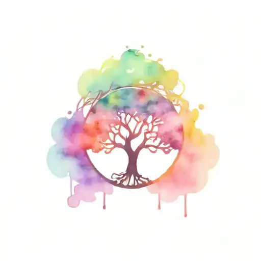 Tree Of Life Intertwined And Eternal Love Symbol Incorporated