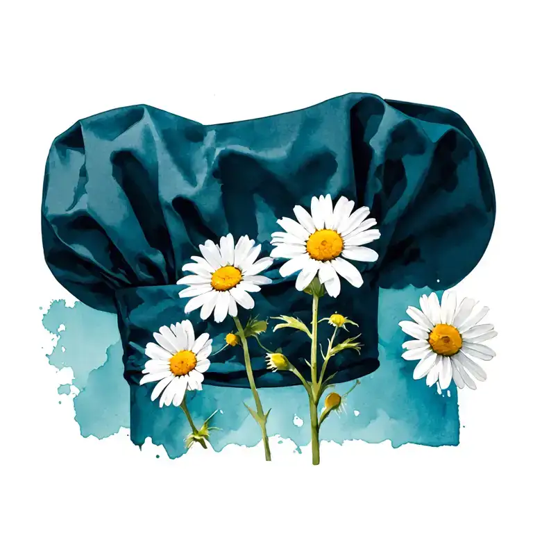 Daisy With A Chefs Hat