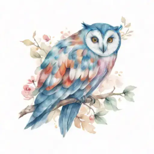 Owl And The Lovers Tarrot