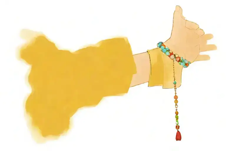 Bracelet Tattoo On Forearm