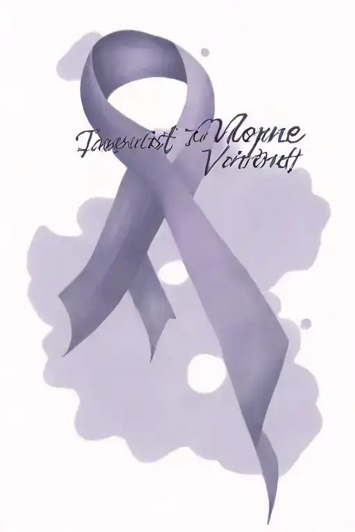 Domestic Violence Purple Ribbon With The Purple Leopard Print Sunflower Love Shouldn't Hurt Writing
