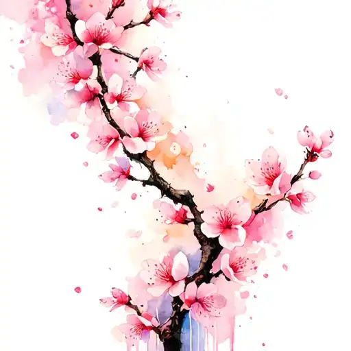 Thyroid Cancer Survivor And Japanese Cherry Blossom