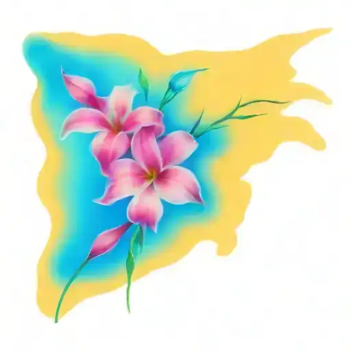 Daisy & Gladiolus Flowers