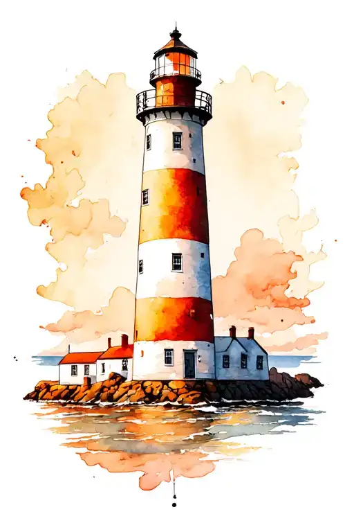 Portland Bill Lighthouse In England Gothic Nautical