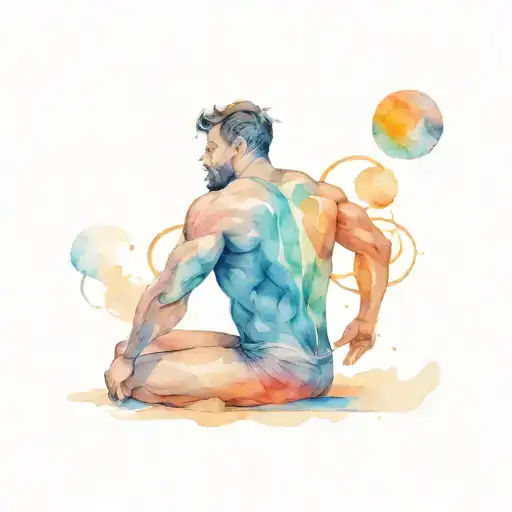 Atlas Carrying The Sky On His Back