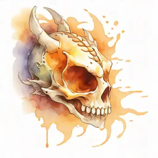 How To Train Your Dragon Skull