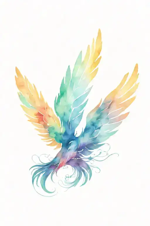 Phoenix Wings Spread