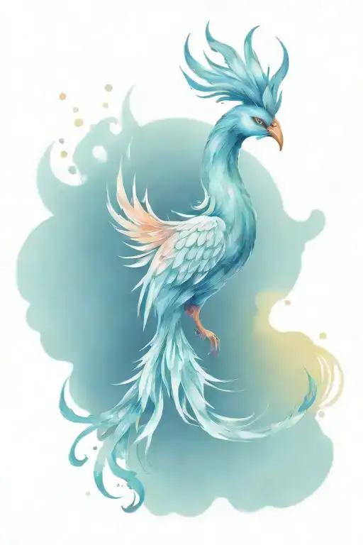 Phoenix Rising From The Ashes