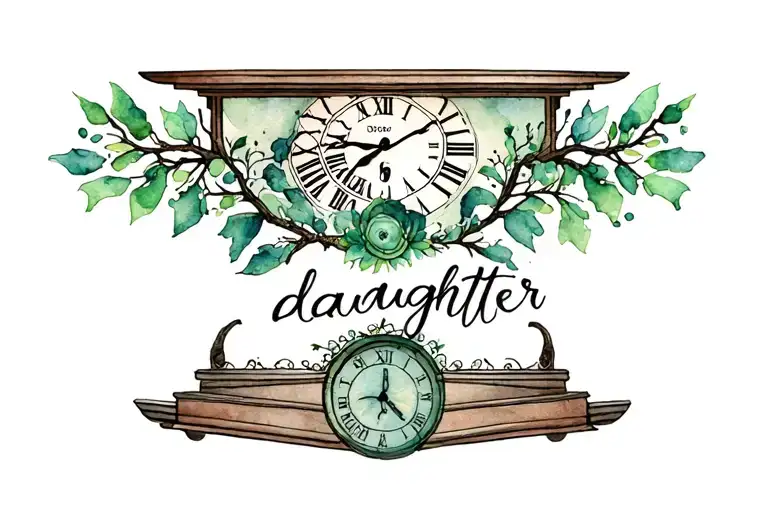 May 3Rd Clock Tower Branch Intertwined Emerald Daughter Love