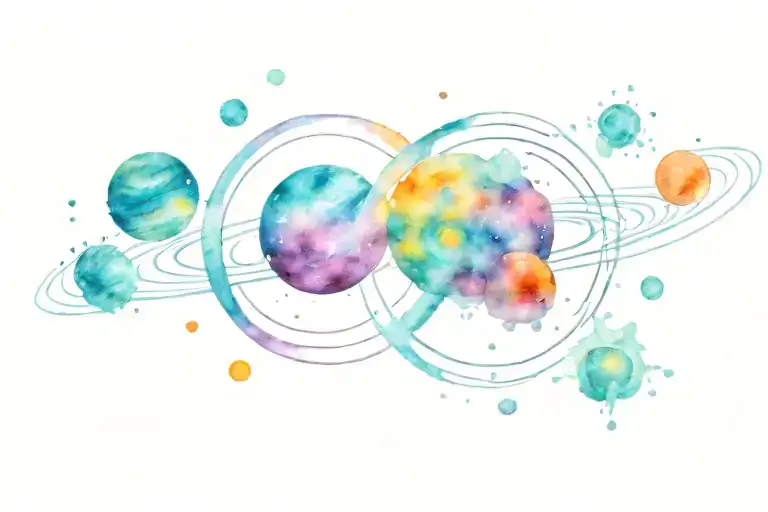 Chakra Planets Galaxy