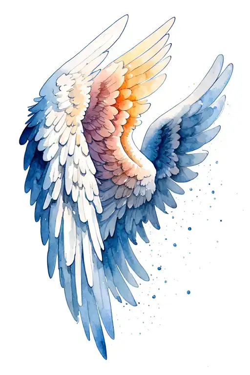 Angel Wings Spread