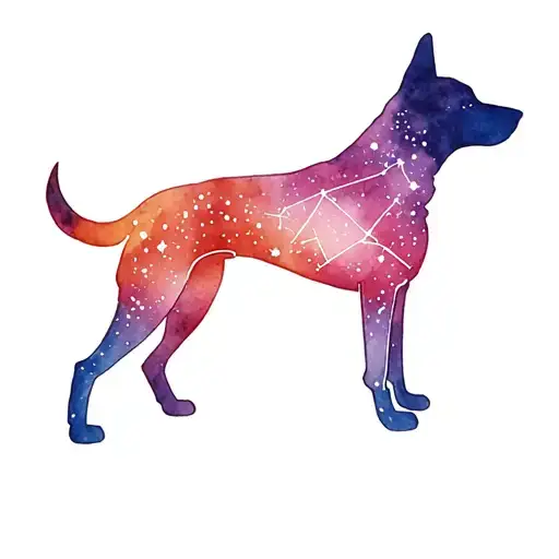 Canis Major Constellation Dog
