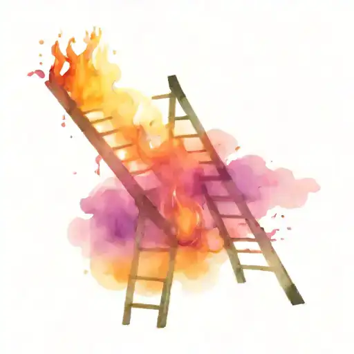 Ladder And Fire