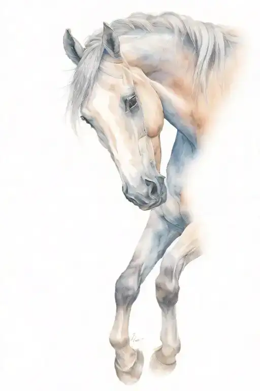 Unstructured Realistic Horse Galloping