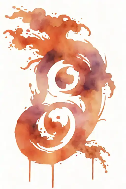 The Ying Yang In The Shape Of A Semicolon