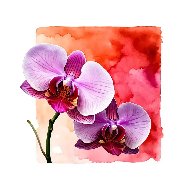 Orchid Blooming