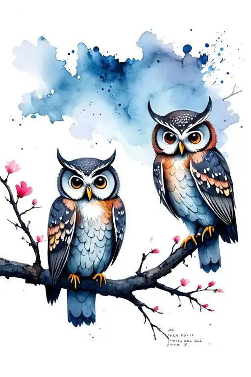 Cute Owls See No Evil Speak No Evil