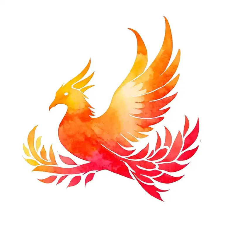 Phoenix Colorful Filigree