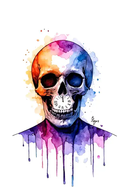 Dead Head With Clock