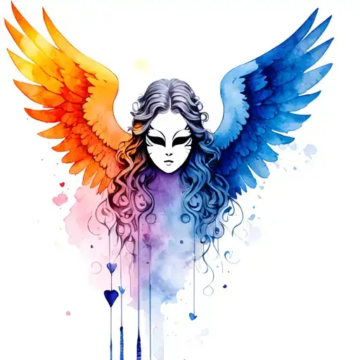 Angel And Mask