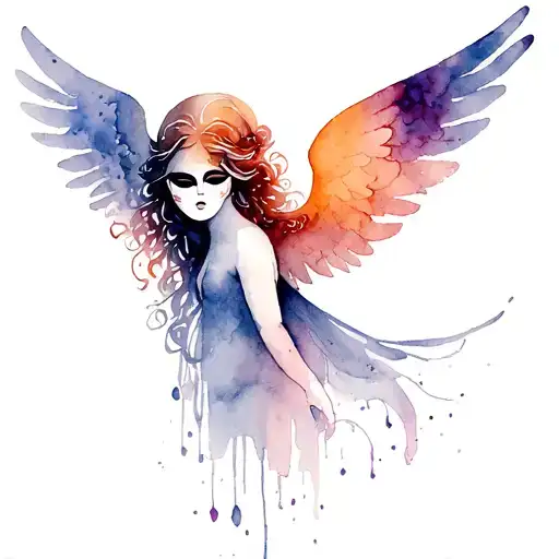 Angel And Mask