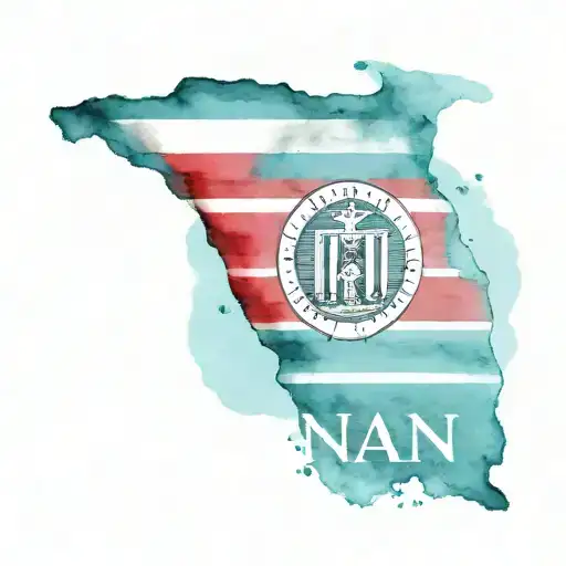 Trinidad Flag Colours With The Word 'Nan'