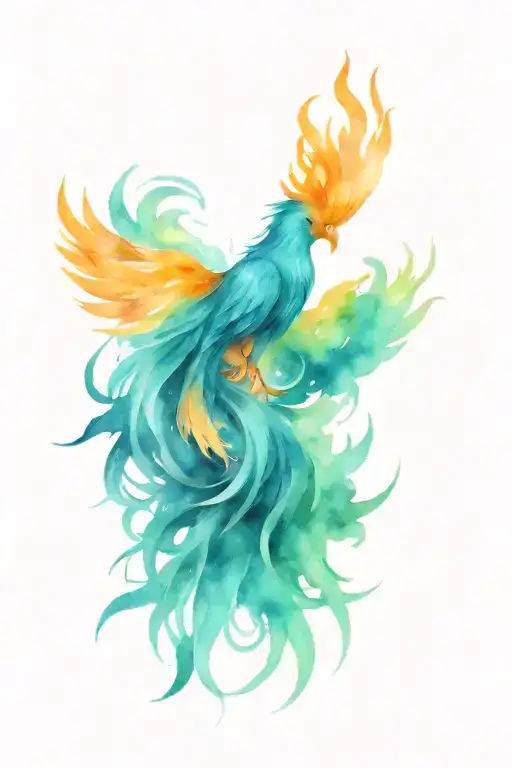 Phoenix Rising From The Ashes