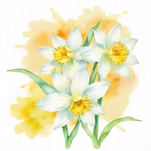 Narcissus And Daisy
