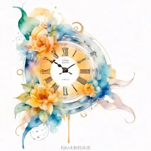 Clock Sleeve Inspired