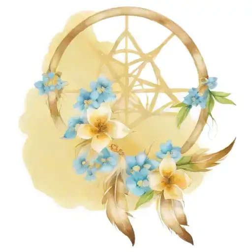 Dreamcatcher And Forget Me Not