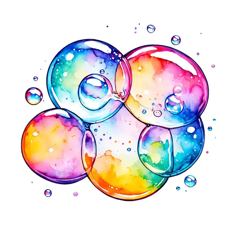 Marracash's Colorful Bubble