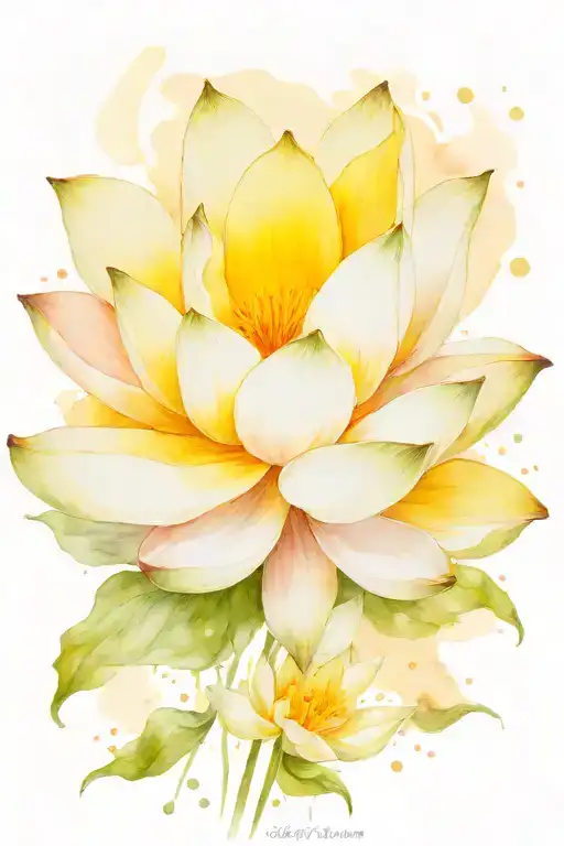 Lotus Flower Emerging