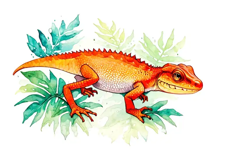 Rain Forest Lizard