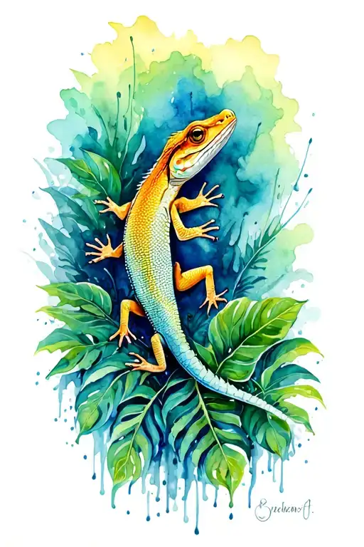 Rain Forest Lizard