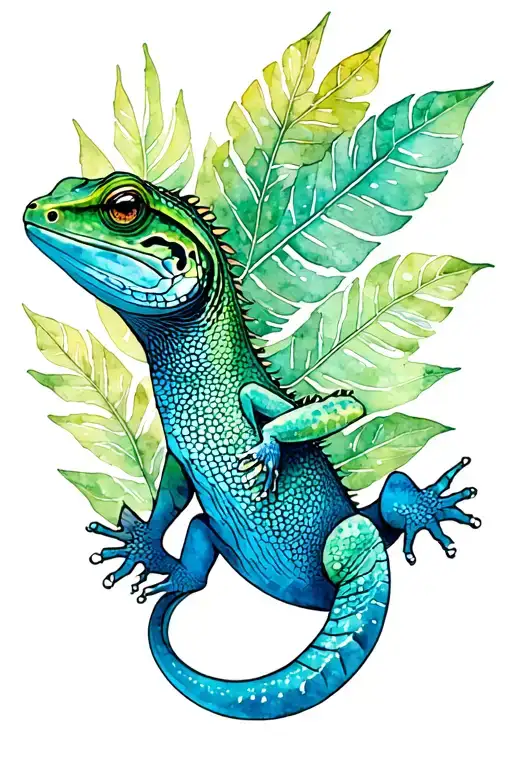 Rain Forest Lizard