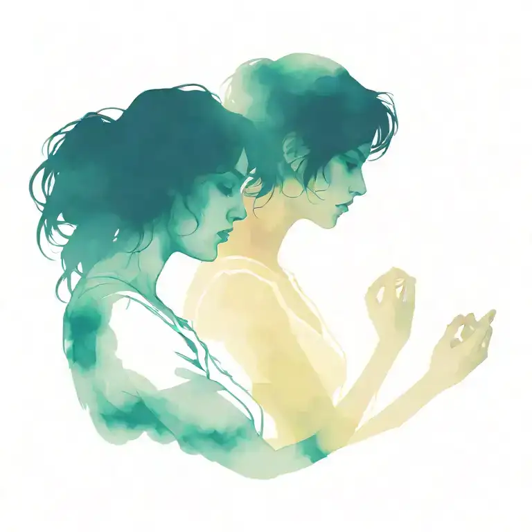 A Protestant Woman And A Catholic Woman Fighting