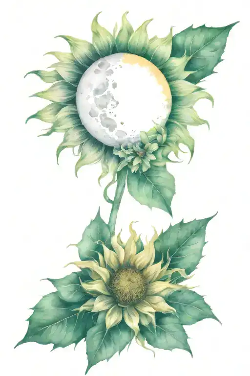 Sun Moon Sunflower