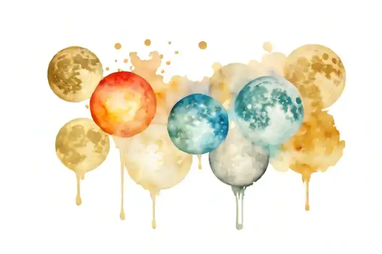 7 Phases Of The Moon