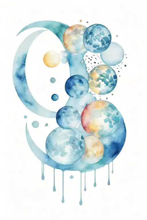 7 Phases Of The Moon