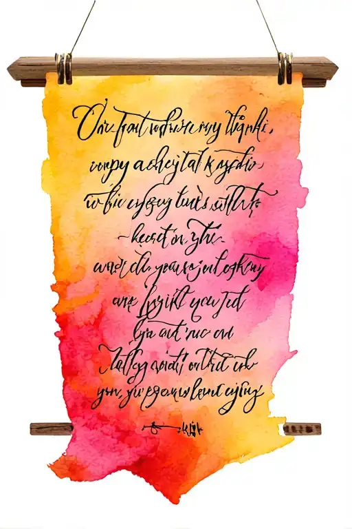 Banner With Scriptures