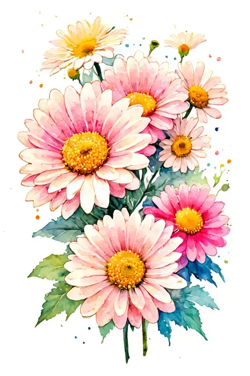 Chrysanthemum And Daisy Flower