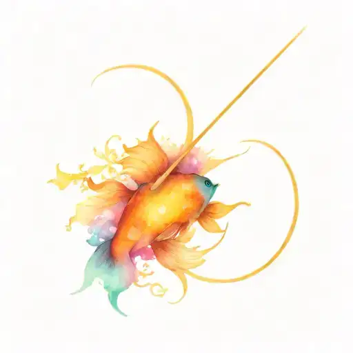 Sagittarius Catches Fish