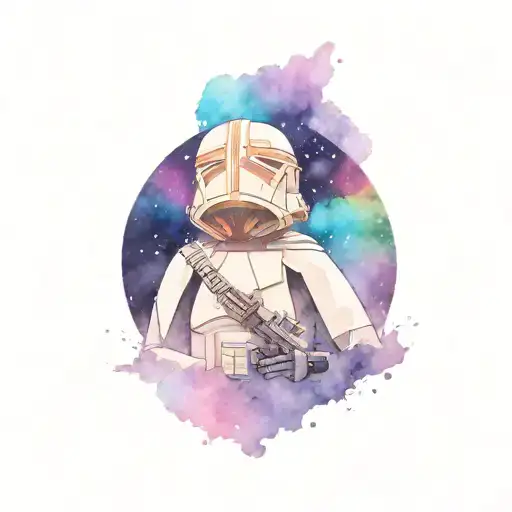 Arm Galaxy Filled With Star Wars