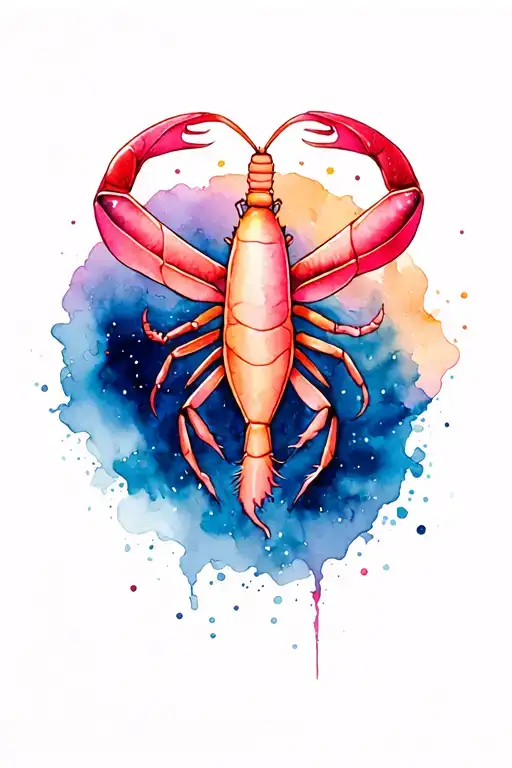 Half Sleeve Cancer Zodiac Sign