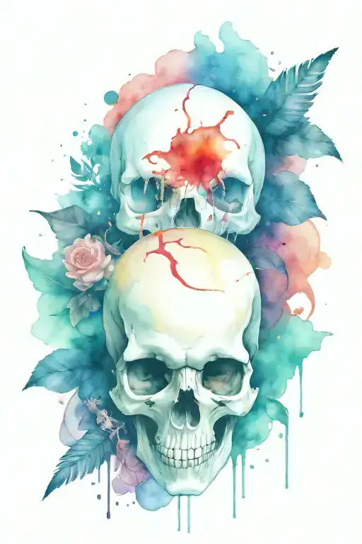 Twenty One Pilots Skull And Alien Head